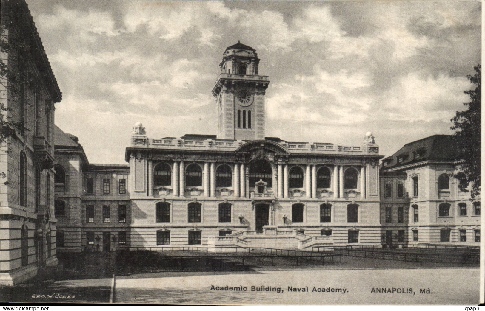 CPA Etats unis Academic Building Naval academy Annapolis Militaria