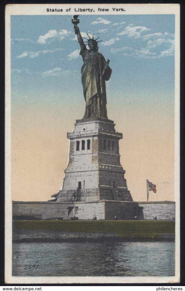 CPA - (Etats-Unis) Statue of Liberty, New York