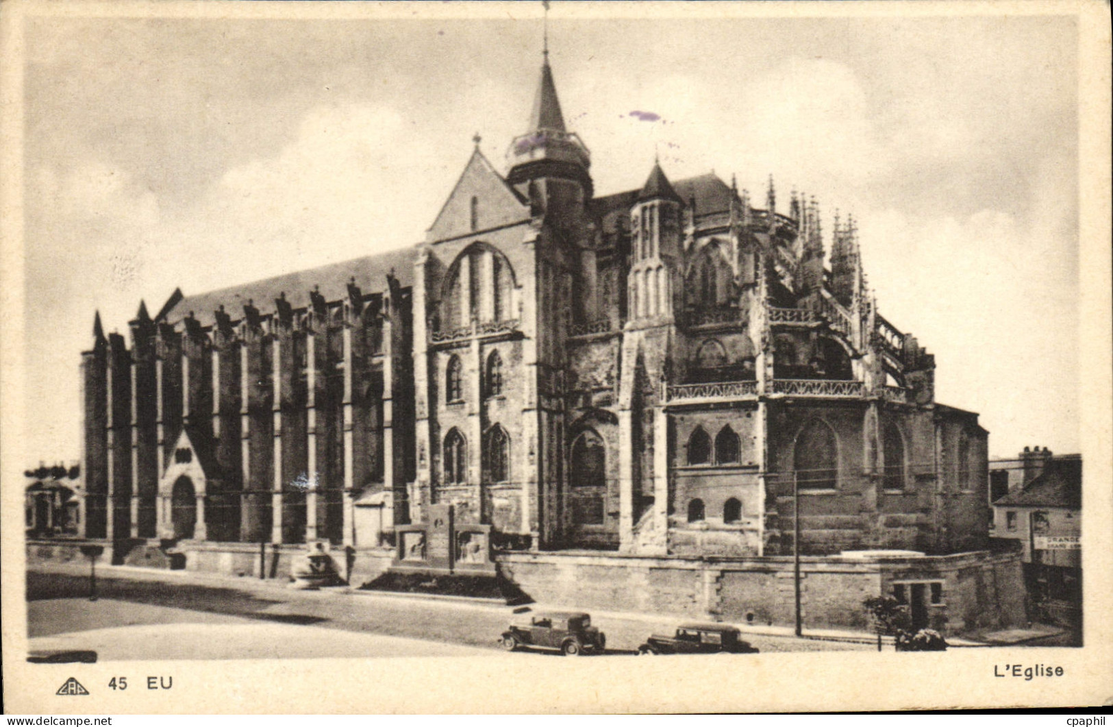 CPA Eu L'eglise