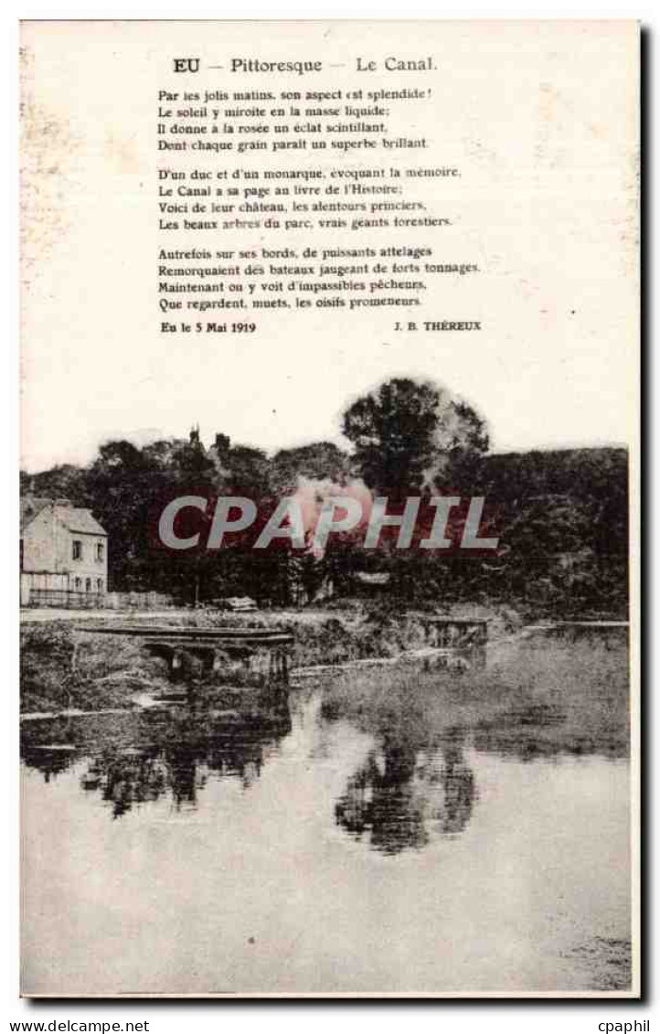 CPA Eu Le canal