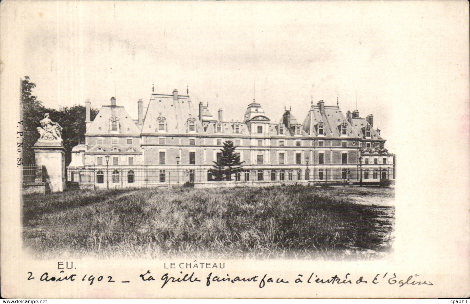CPA Eu Le chateau