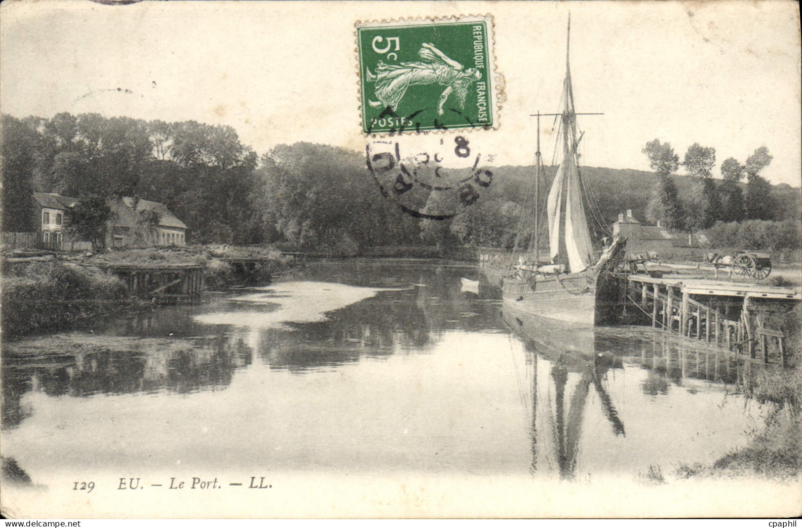 CPA EU Le Port