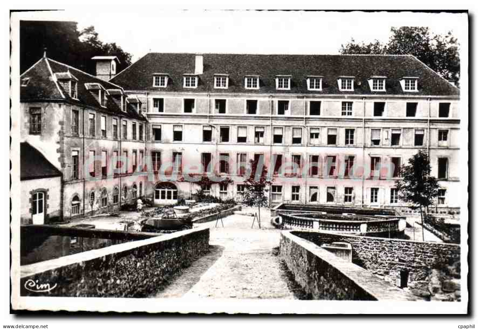 CPA EVAUX-les-BAINS grand hôtel établissement thermal
