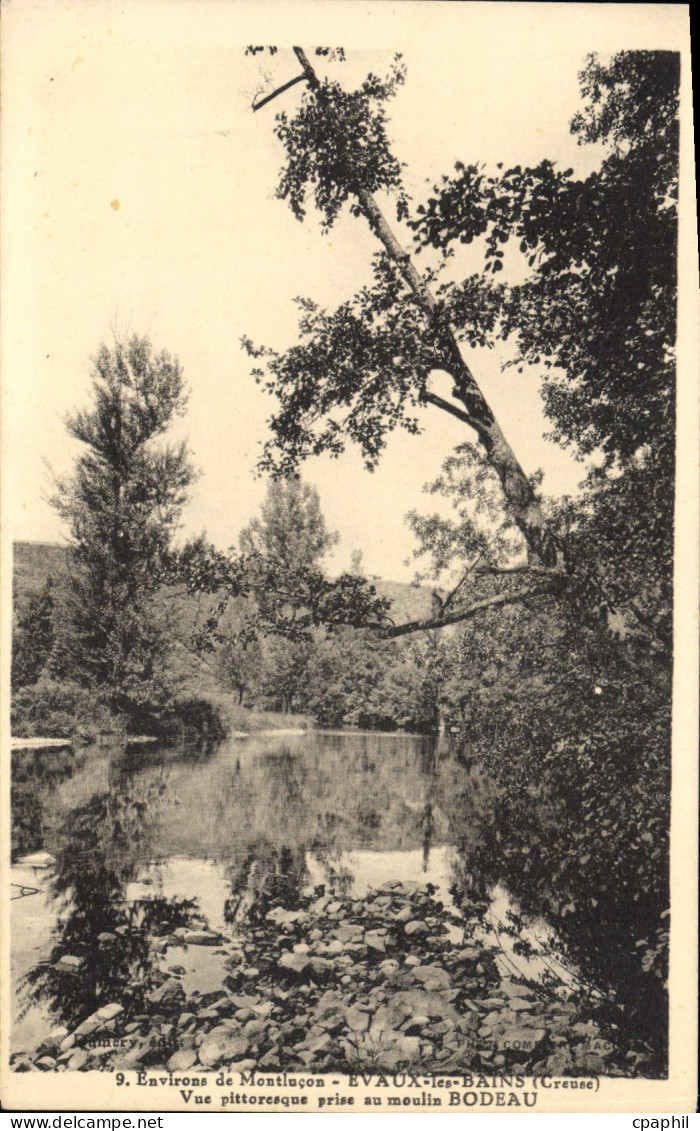 CPA EVAUX-les-BAINS moulin BODEAU