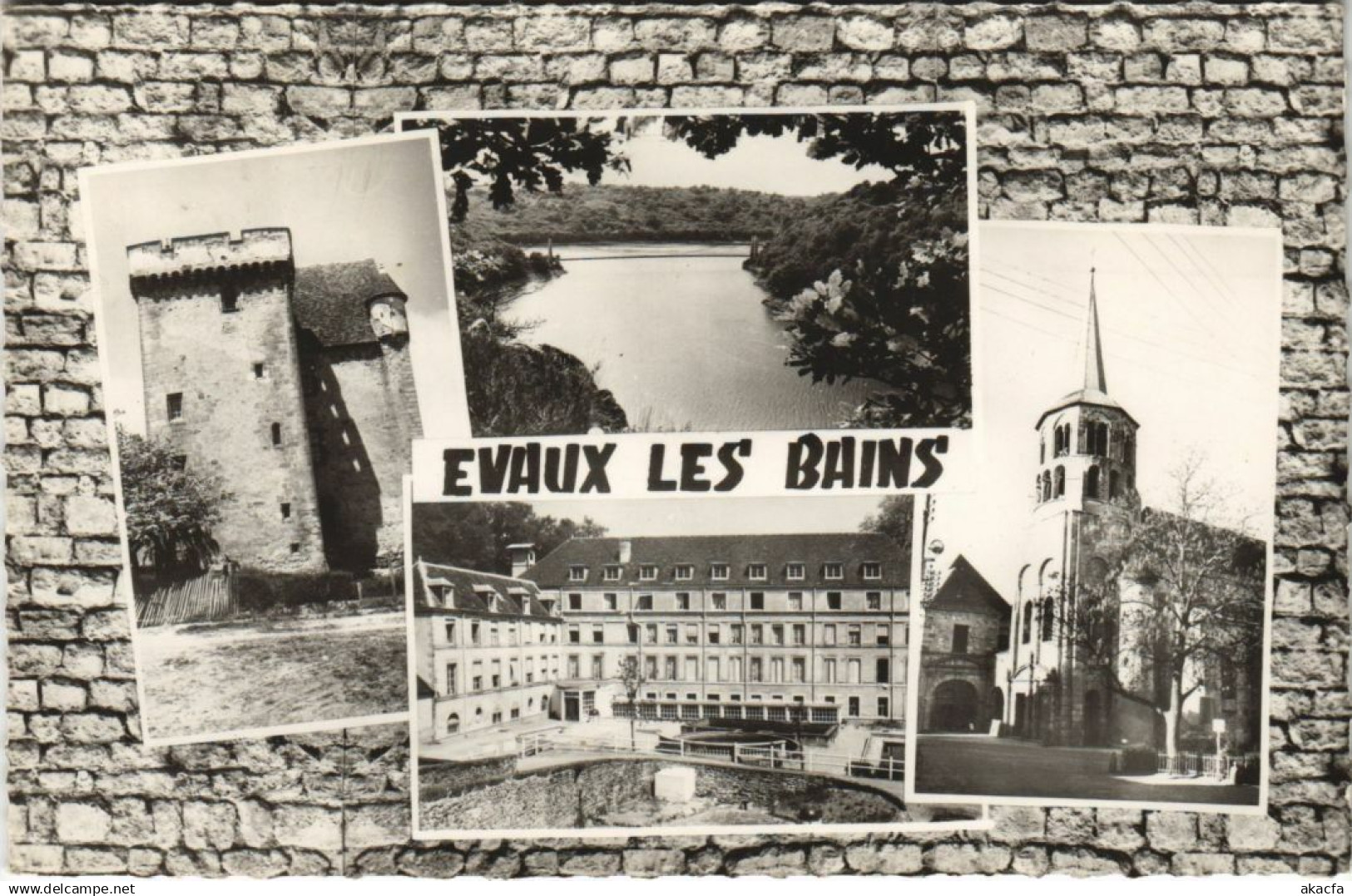 CPA EVAUX-les-BAINS Scenes (1143677)