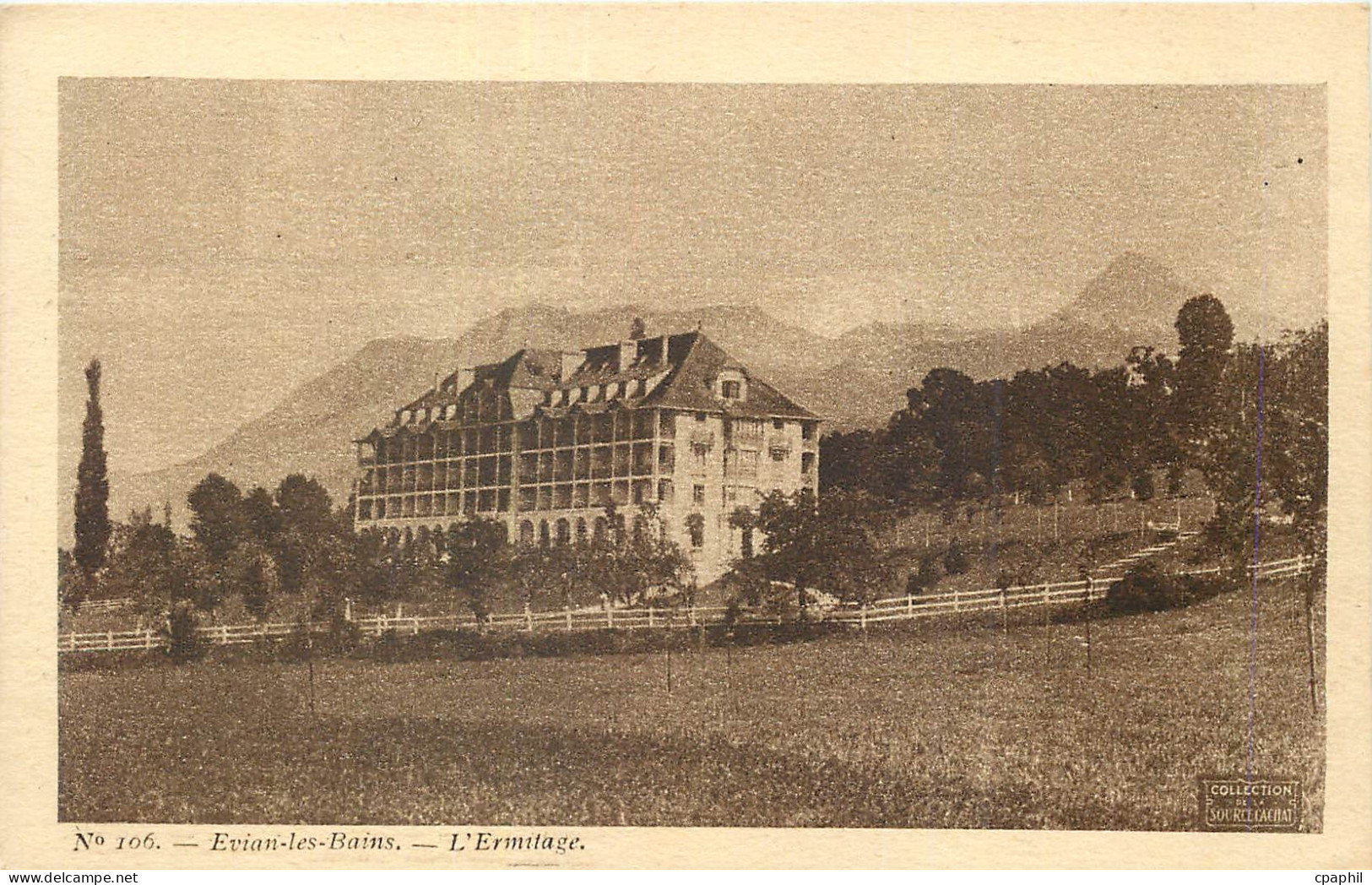 CPA Evian les Bains L'Ermitage