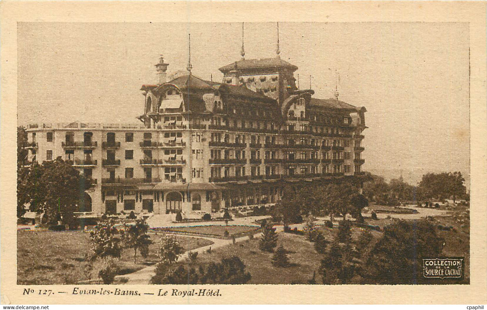 CPA Evian les Bains Le Royal Hotel