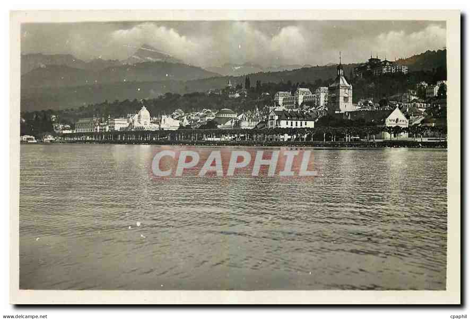 CPA Evian les Bains Vue Generale
