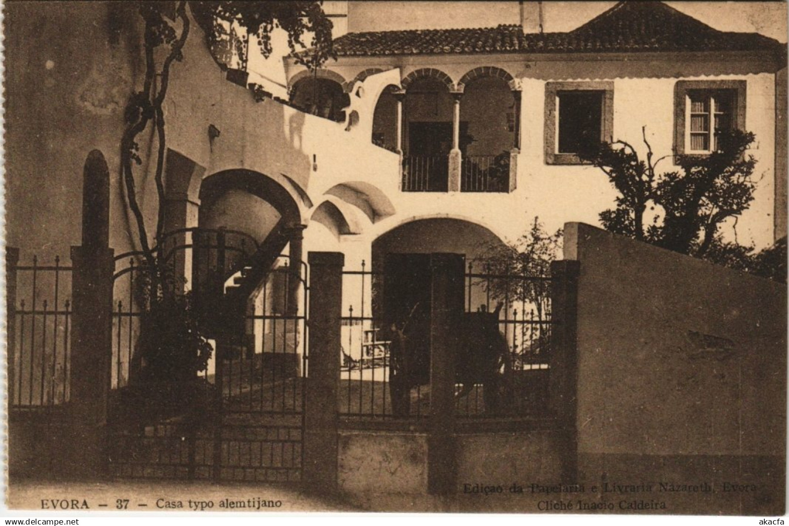 CPA EVORA - Casa typo alemtijano PORTUGAL (760806)