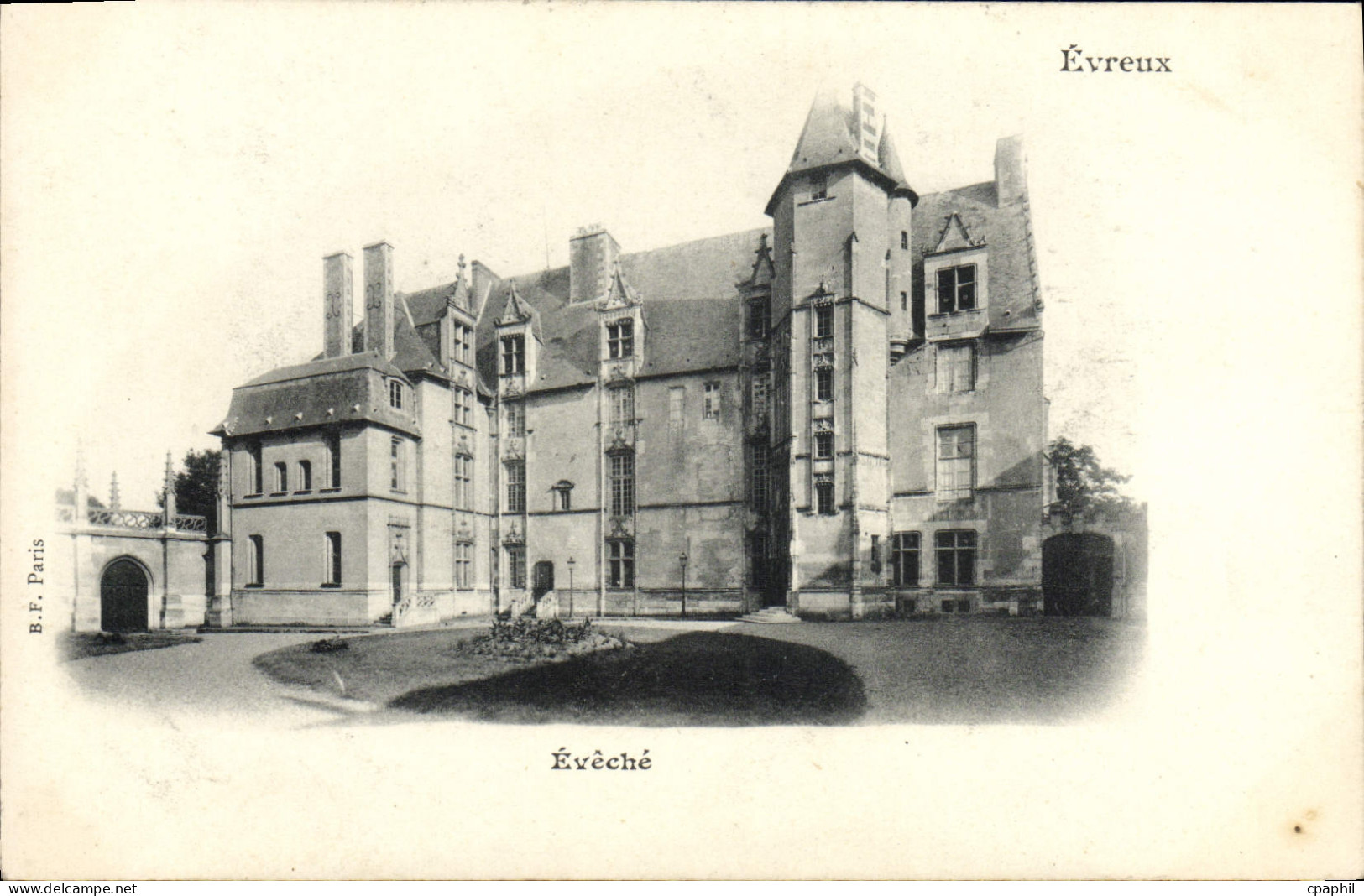 CPA Evreux Eveche