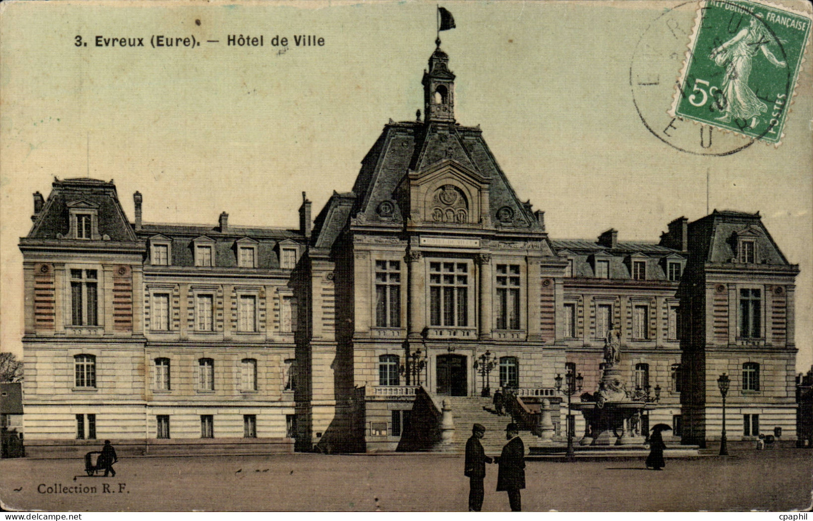 CPA Evreux Hotel de ville