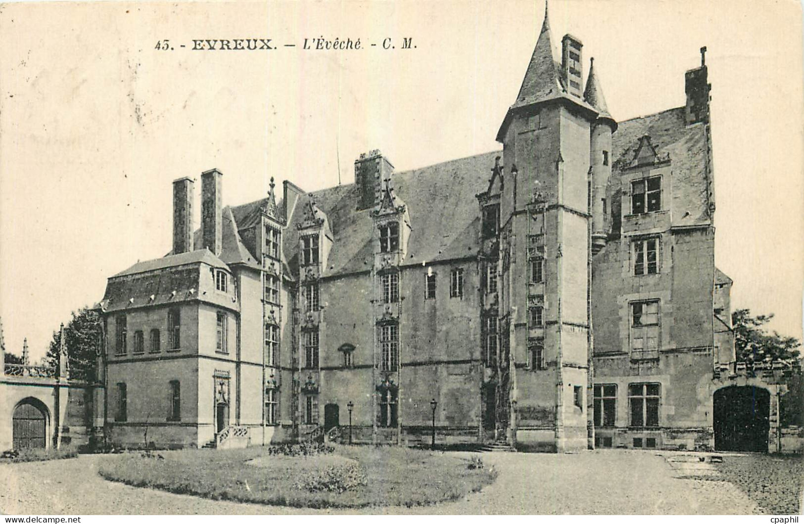 CPA Evreux L'Eveche