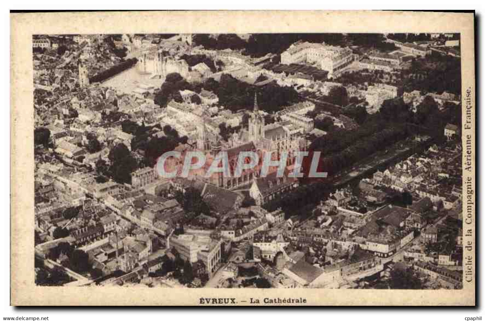 CPA Evreux La Cathedrale