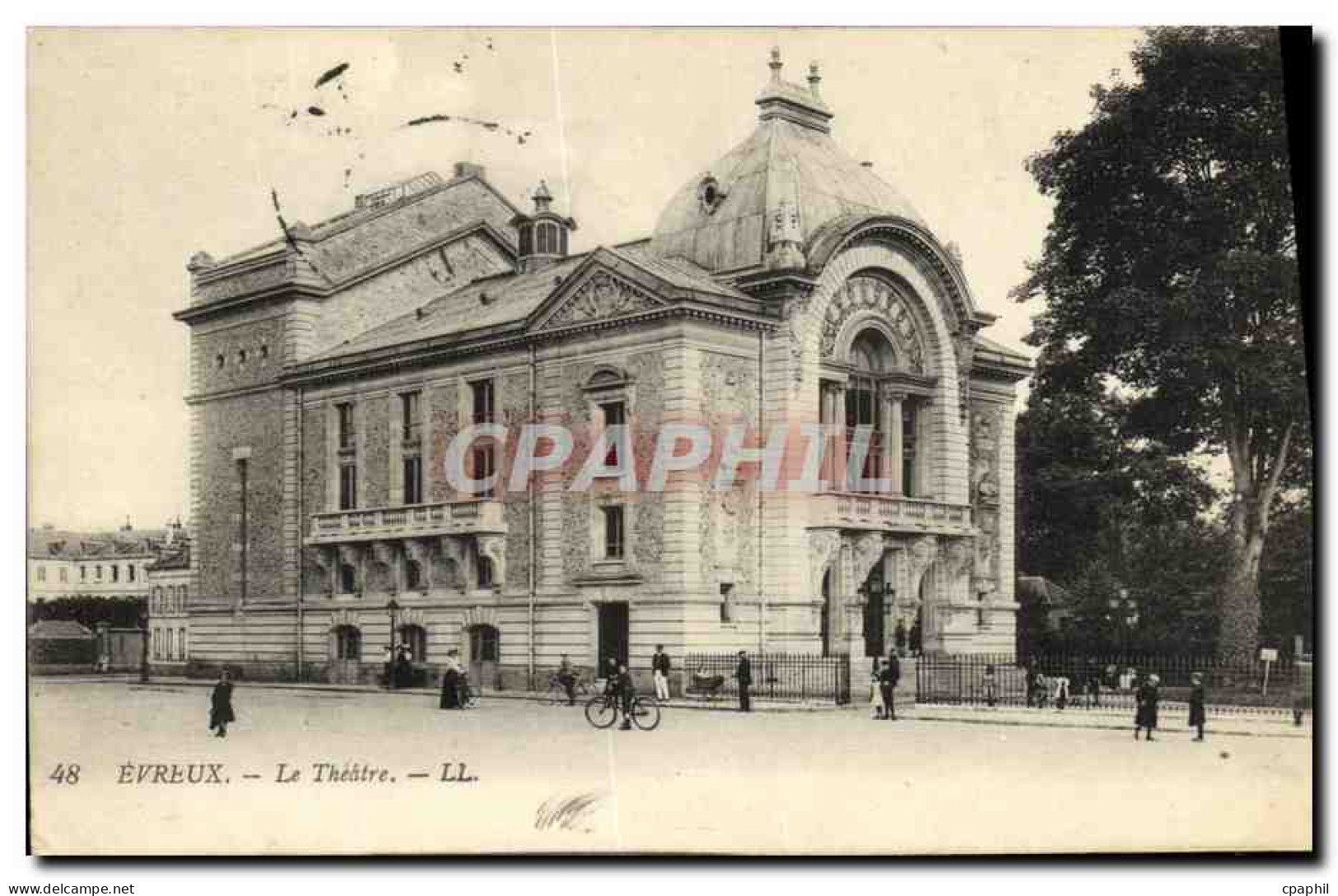 CPA Evreux Le Theatre