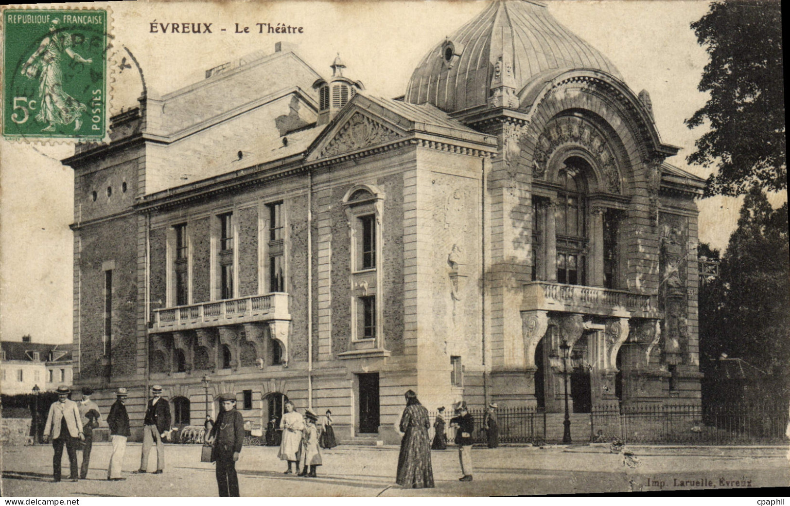 CPA Evreux Le Theatre