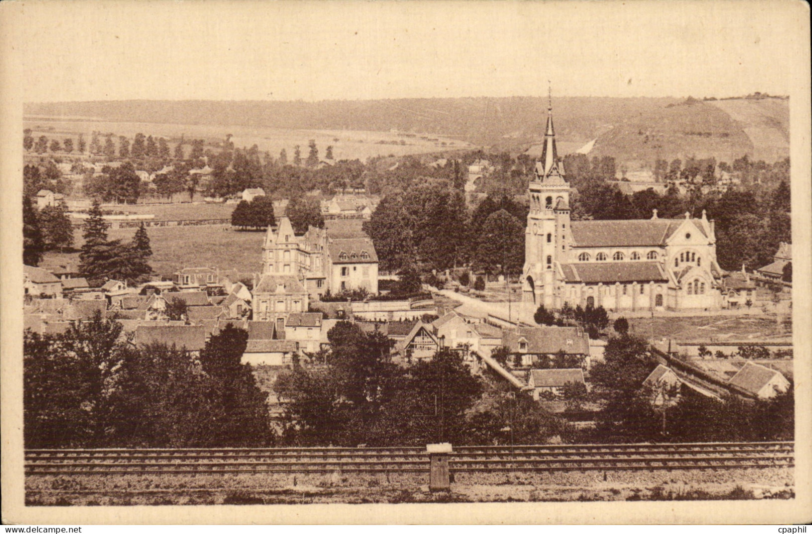 CPA Evreux Navarre Vue generale