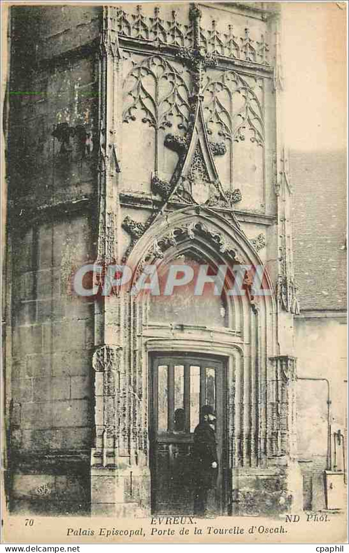 CPA Evreux Palais Episcopal
