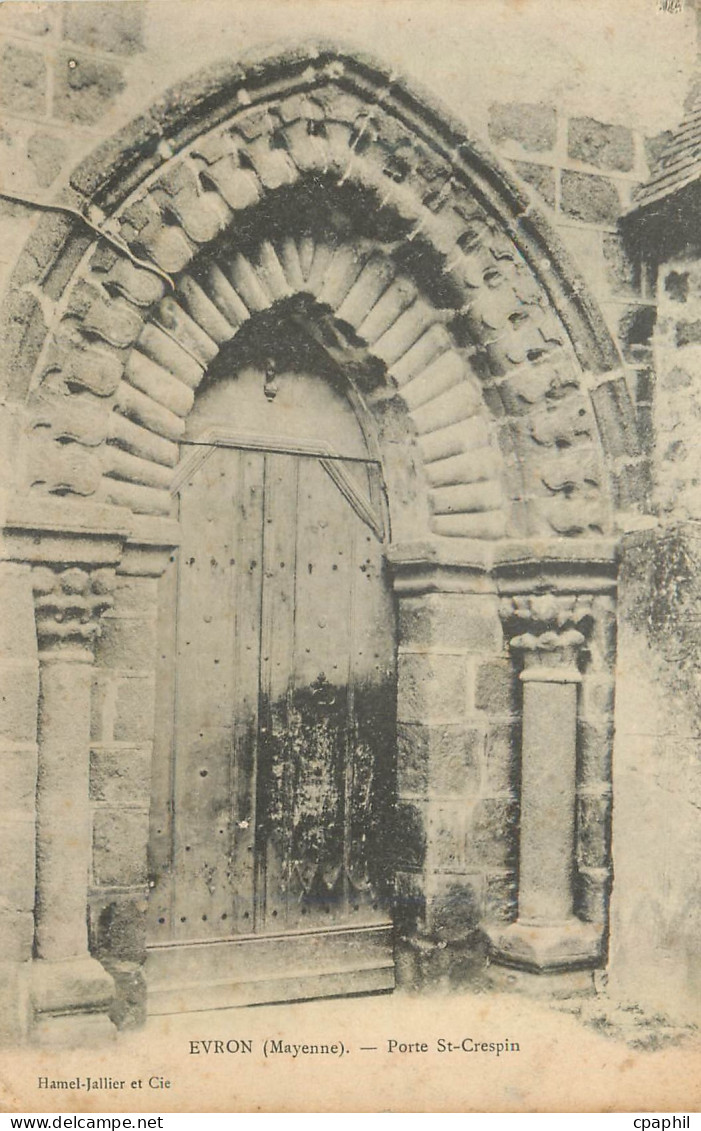 CPA Evron (Mayenne) Porte St Crespin