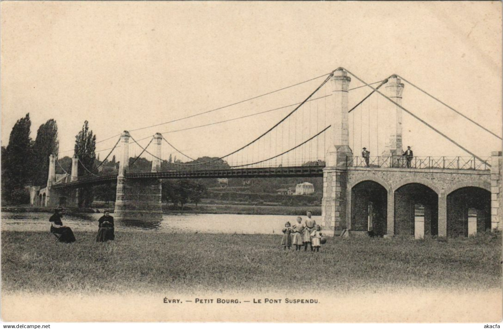 CPA ÉVRY Petit Bourg (806750)