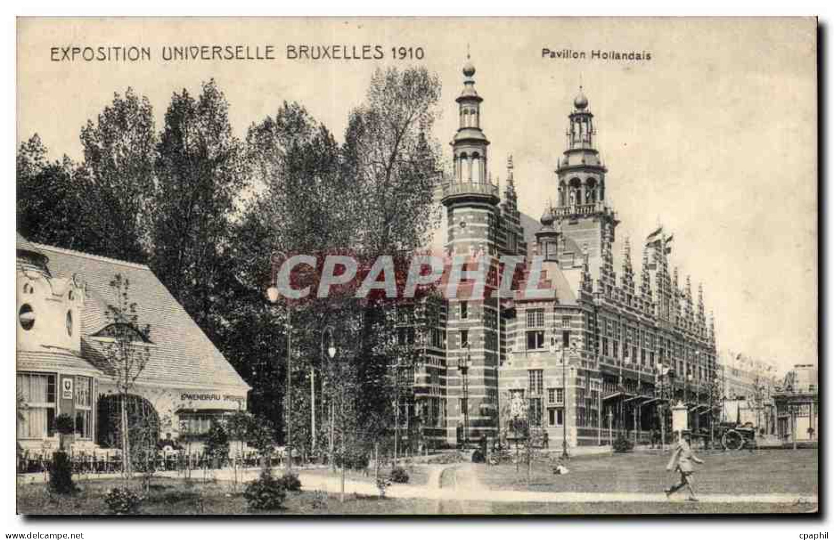 CPA Exposition Uniderselle Bruxelles Pavillon hollandais