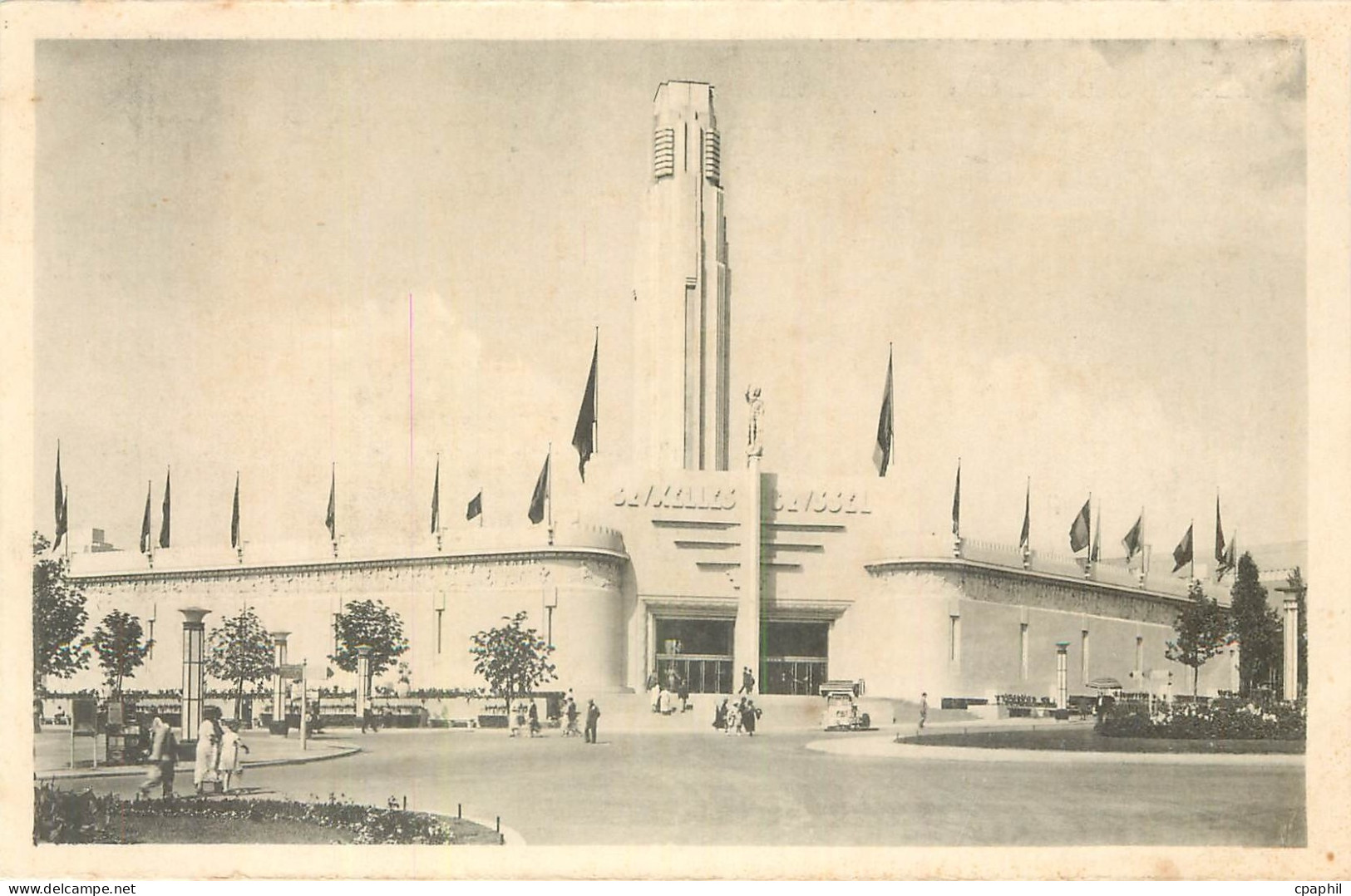 CPA Exposition Universelle Bruxelles 1935 Pavillon de Bruxelles