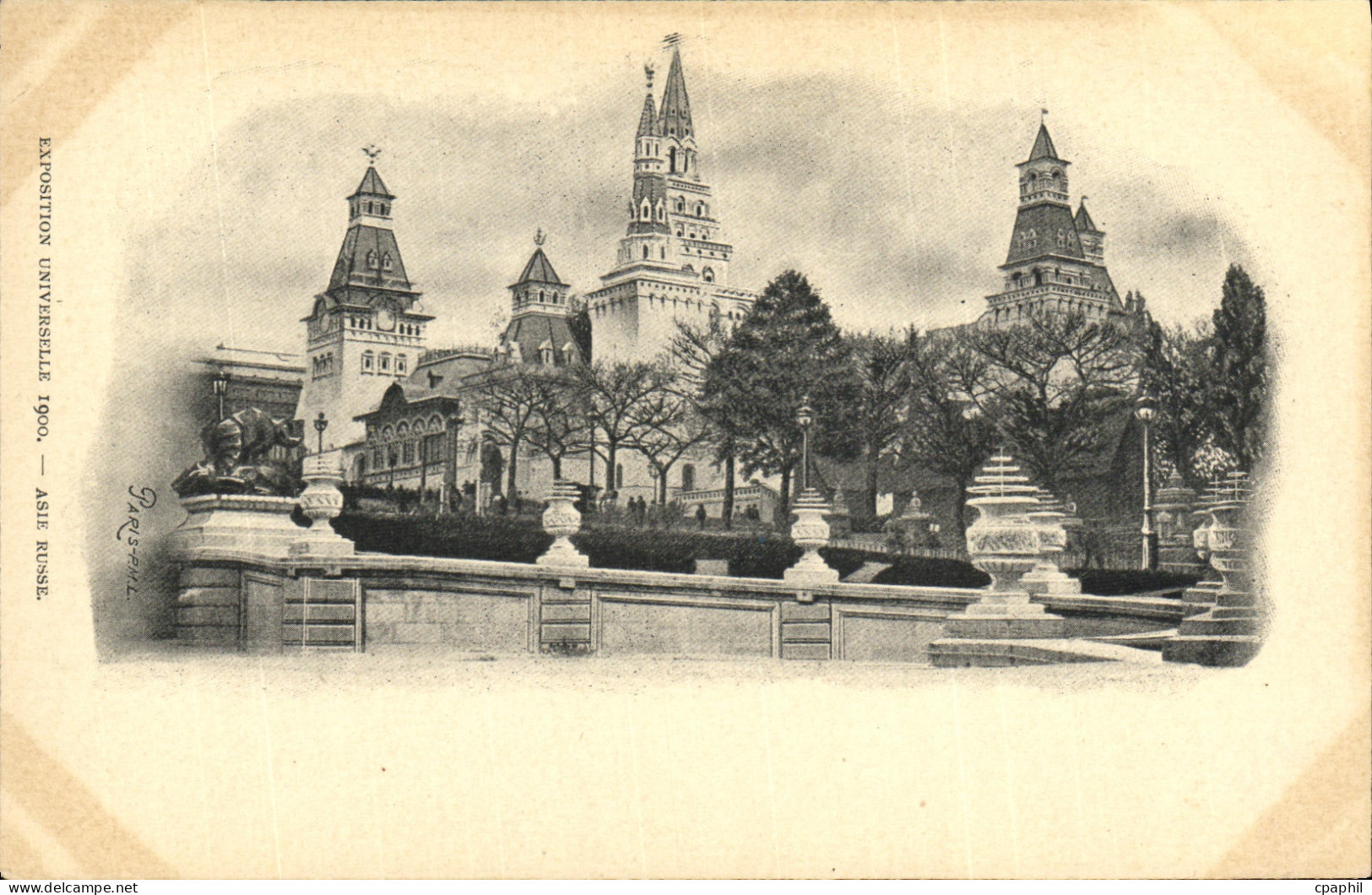 CPA Exposition Universelle Paris 1900 Asie Russe Russie Russia