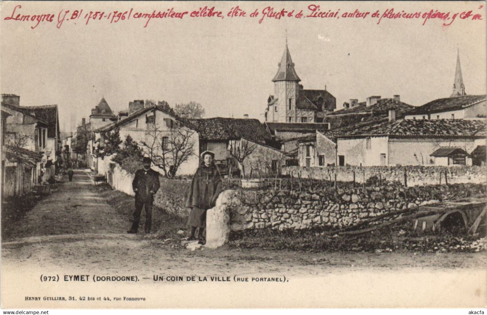 CPA EYMET - Un coin de la Ville (122036)