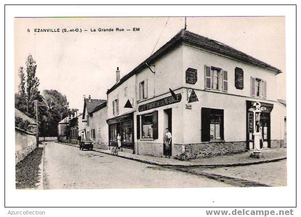 CPA EZANVILLE LA GRANDE RUE