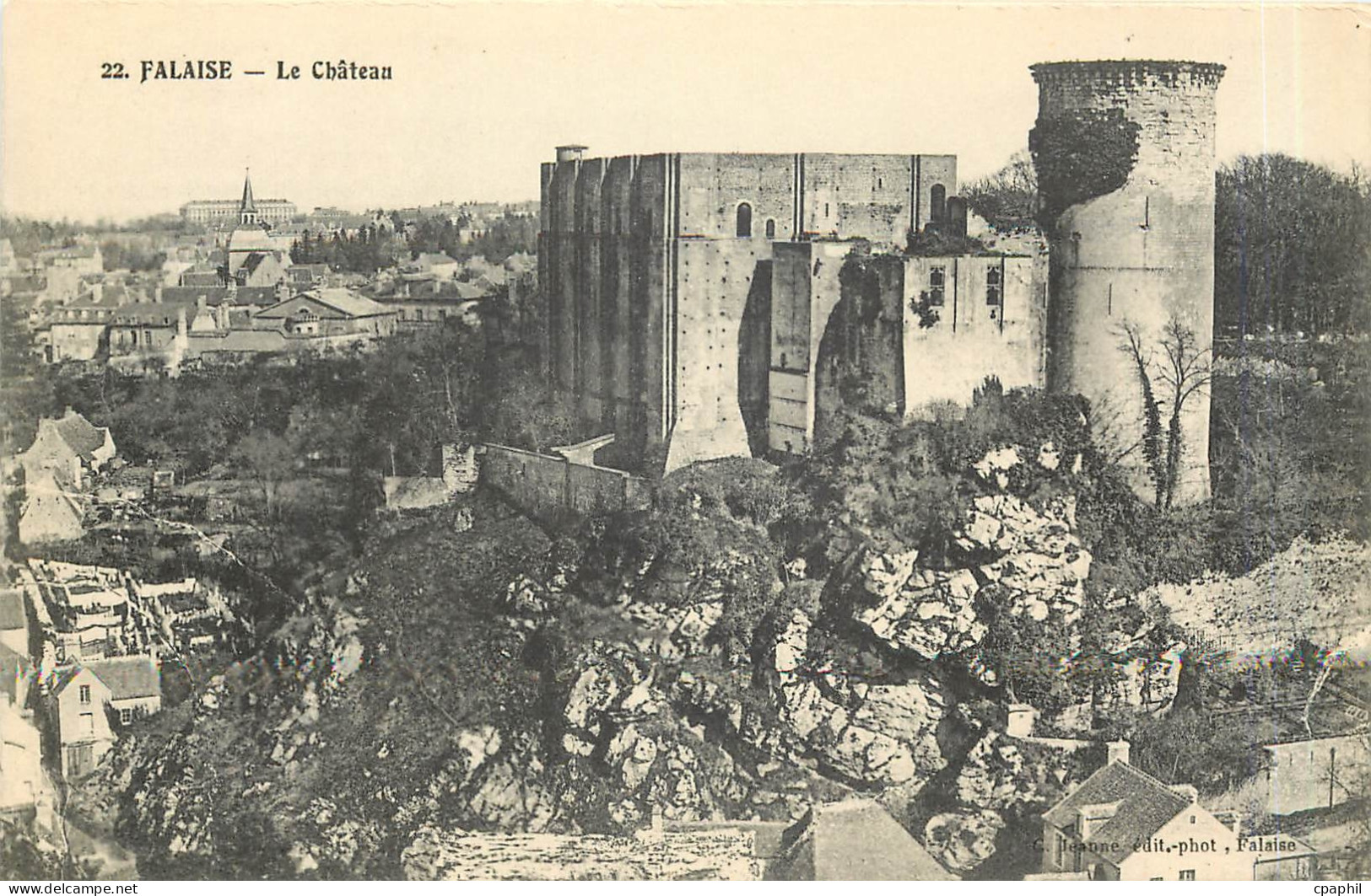 CPA Falaise Le Chateau