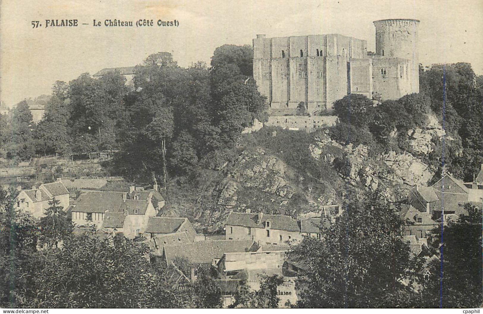 CPA Falaise Le Chateau (Cote Oeust)