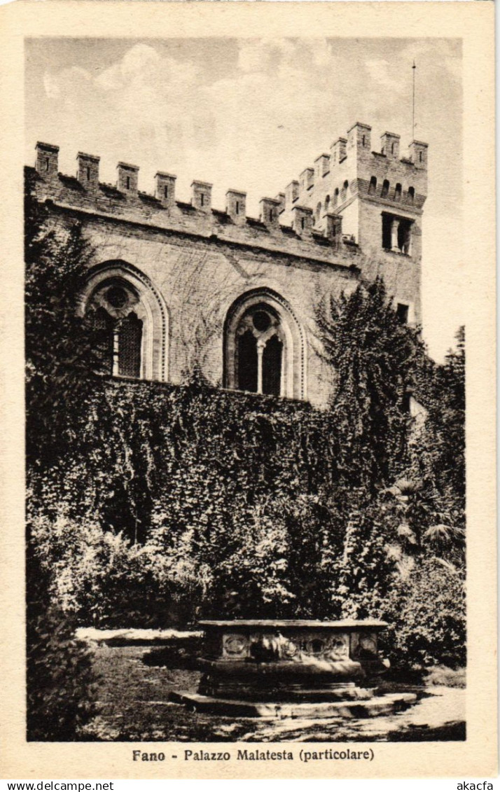 CPA FANO Palazzo Malatesta ITALY (394644)