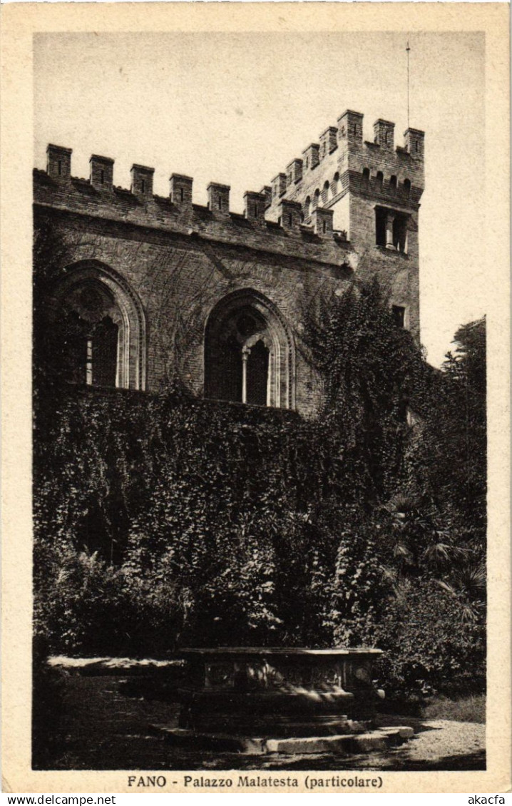 CPA FANO Palazzo Malatesta ITALY (394650)