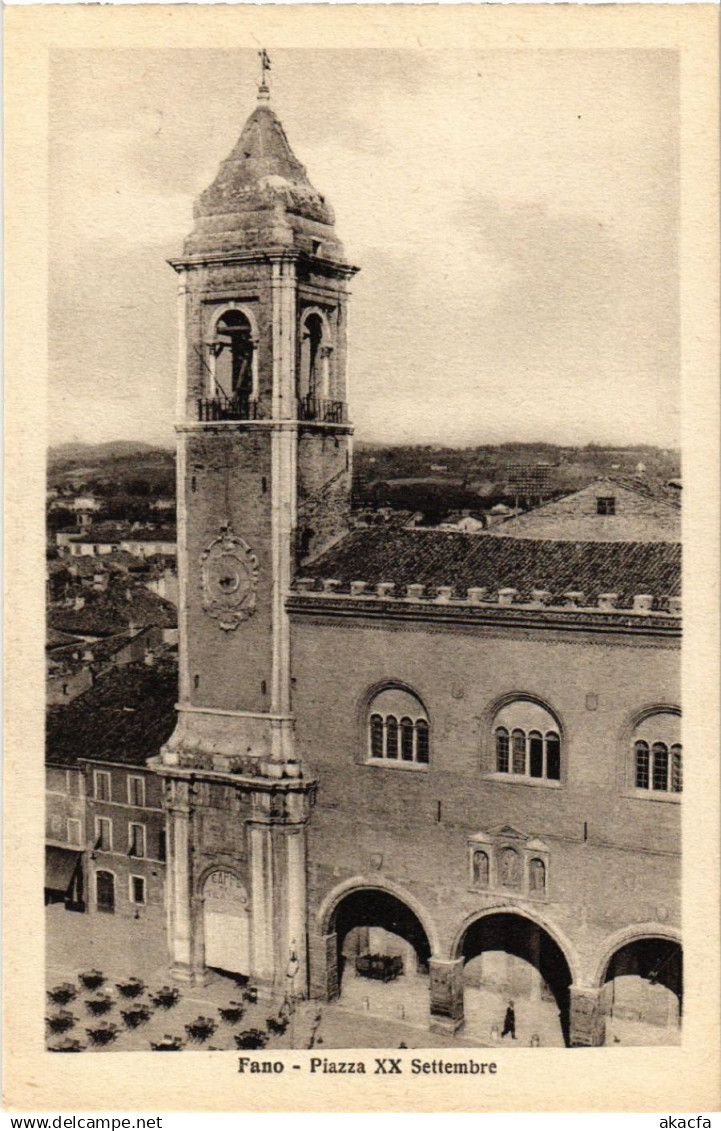 CPA FANO Piazza XX Settembre ITALY (394647)