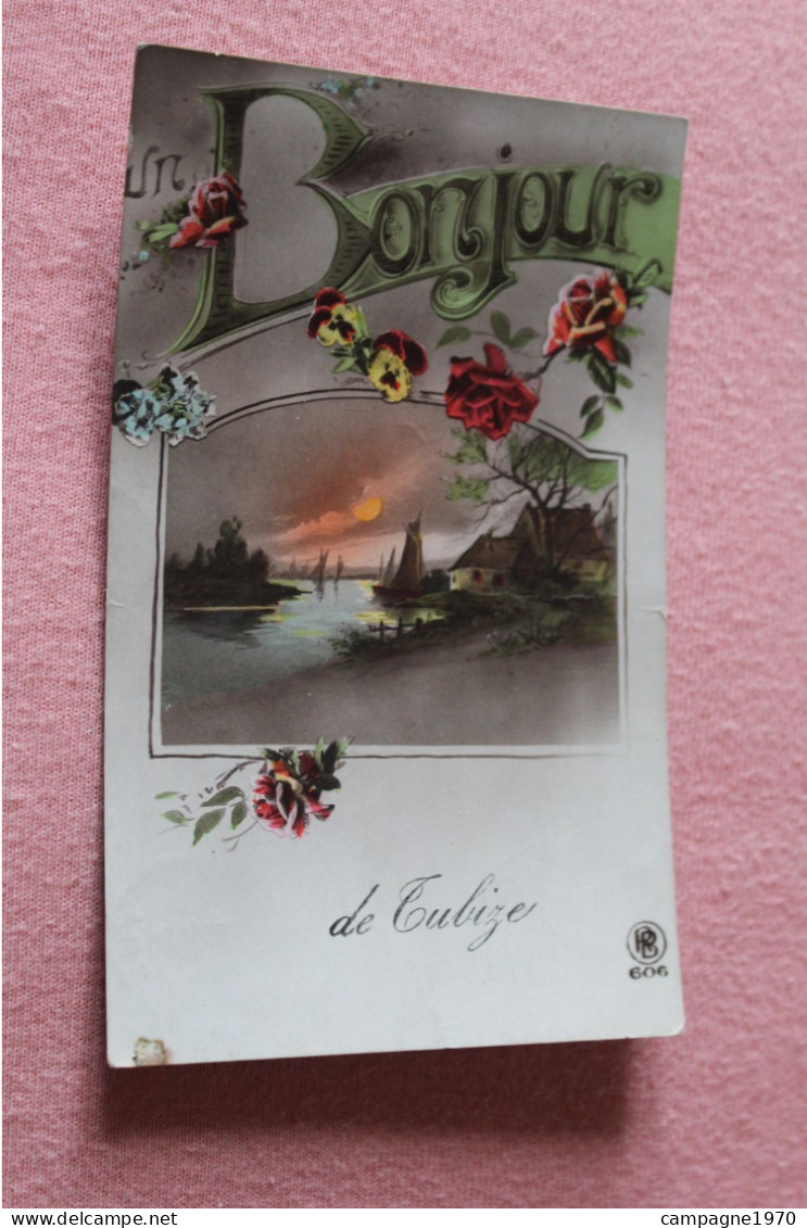 CPA FANTAISIE - TUBIZE ( BRAINE REBECQ ) - UN BONJOUR DE ...