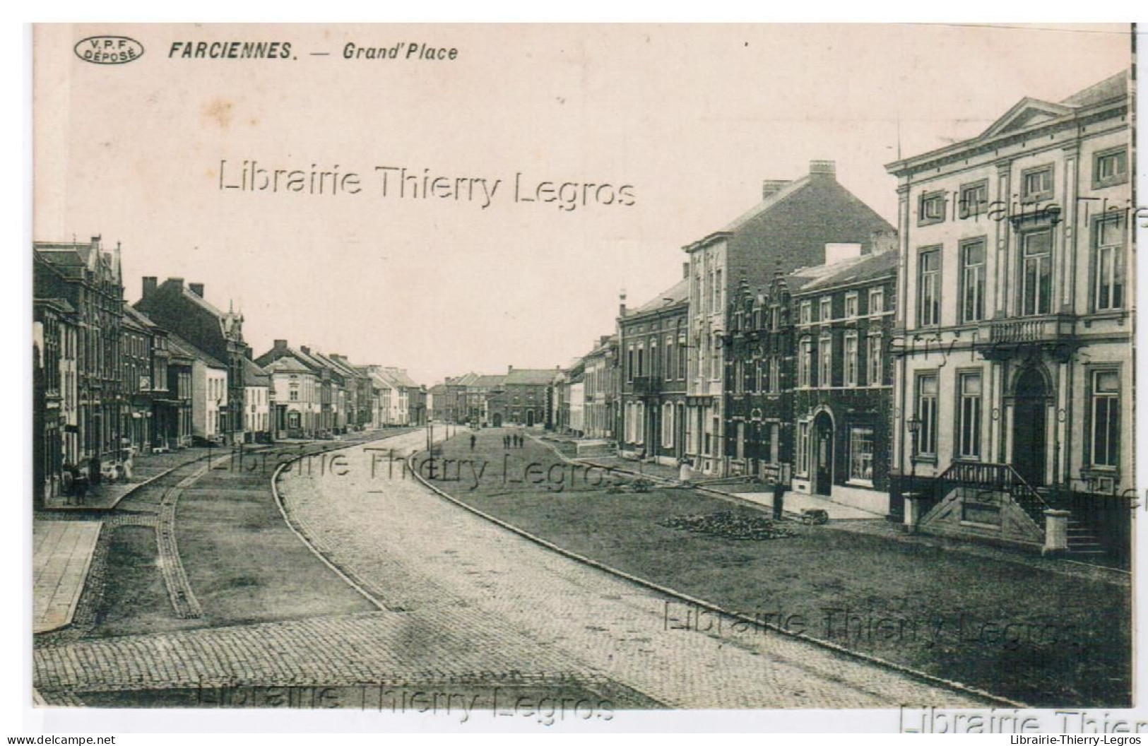 CPA  Farciennes Grand' Place