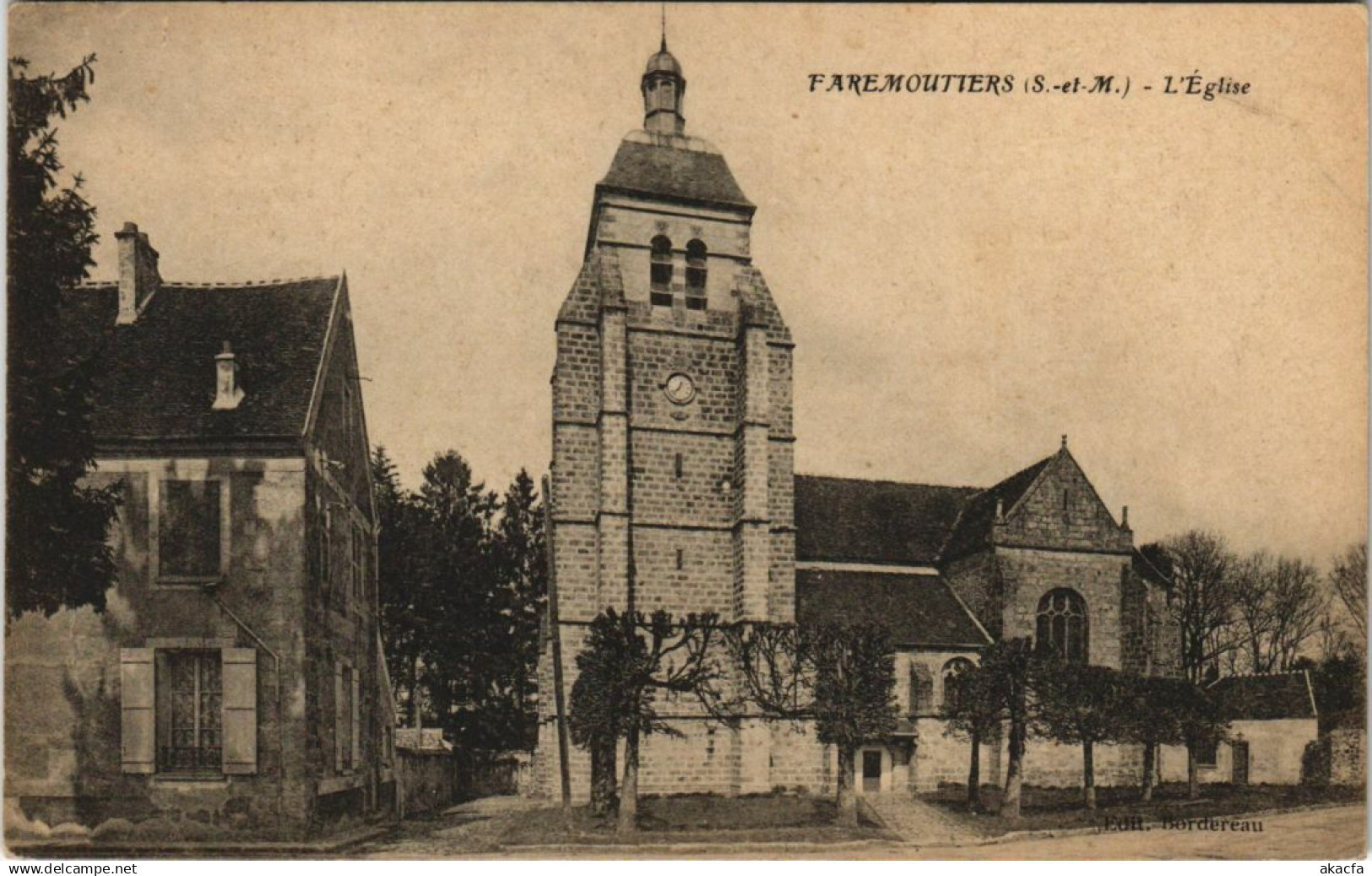 CPA FAREMOUTIERS - L'Église (120127)
