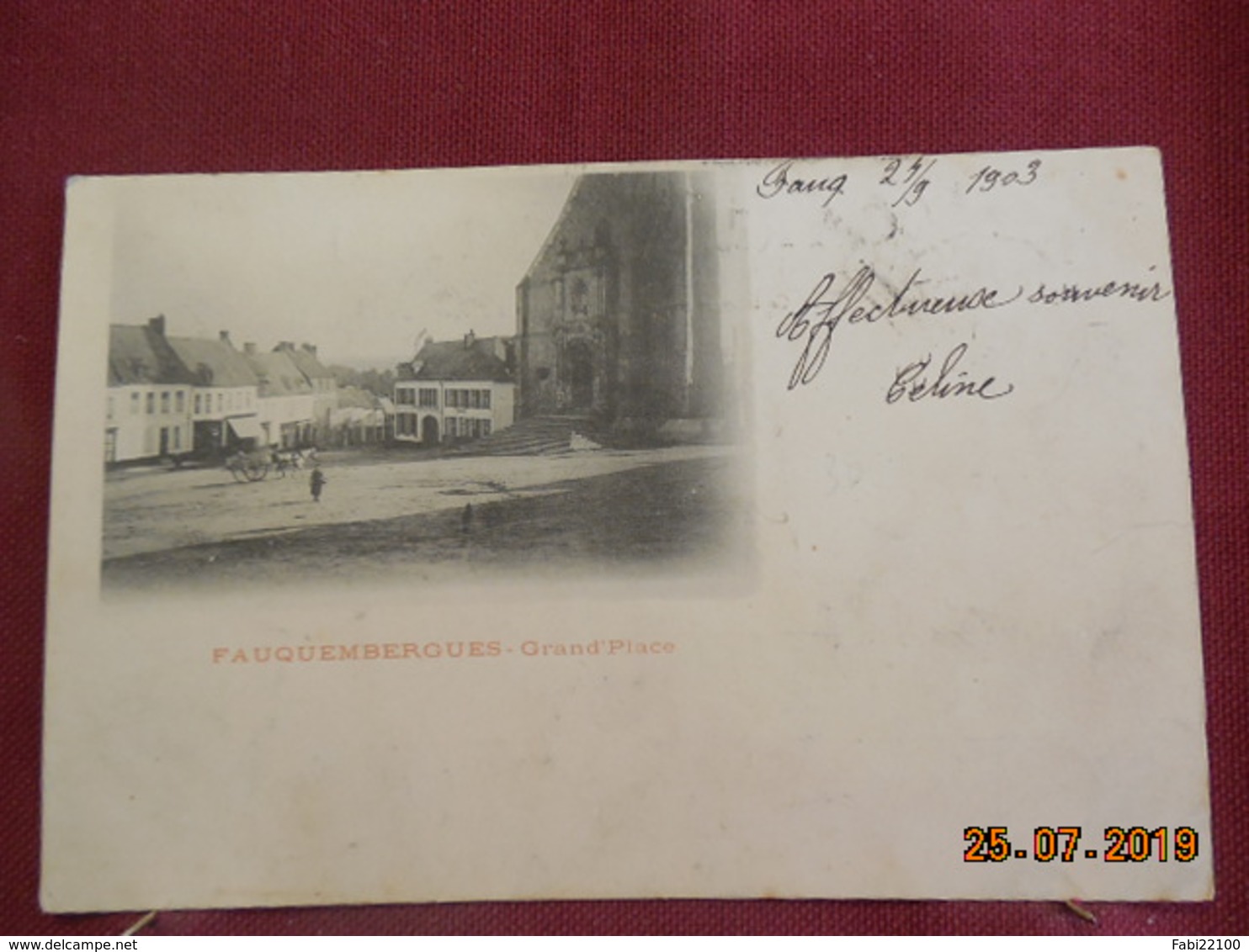 CPA - Fauquembergues - Grand'Place