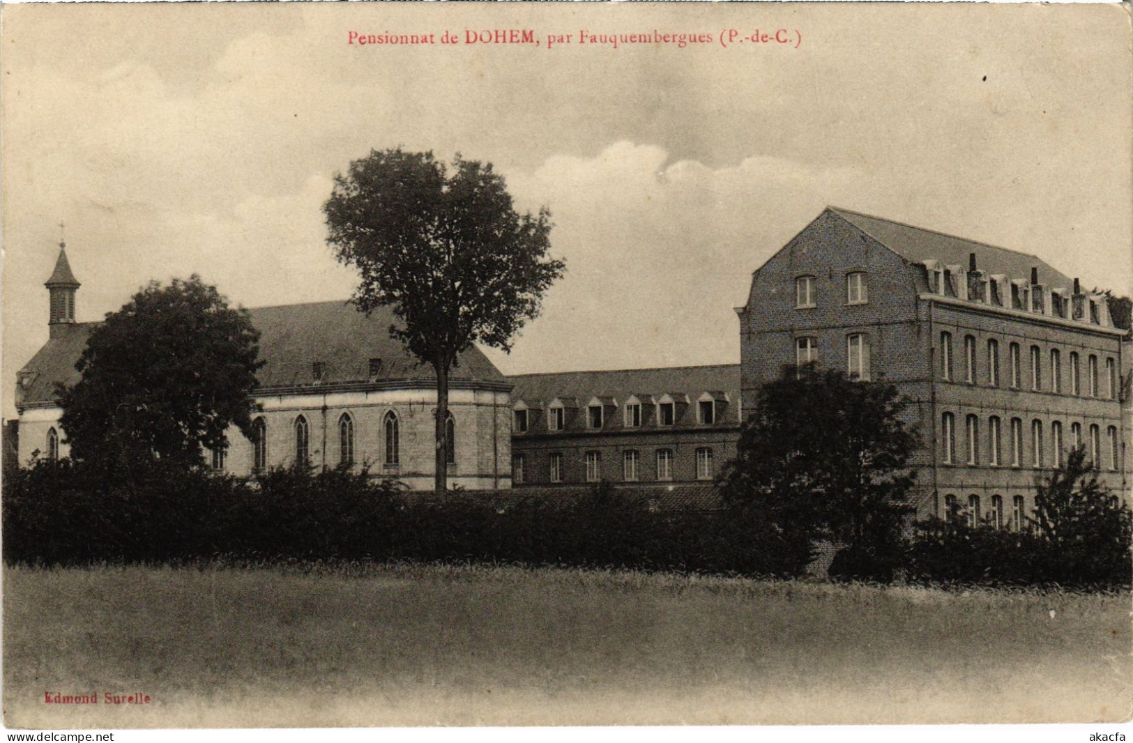 CPA Fauquembergues Pensionnat de DOHEM (1278568)