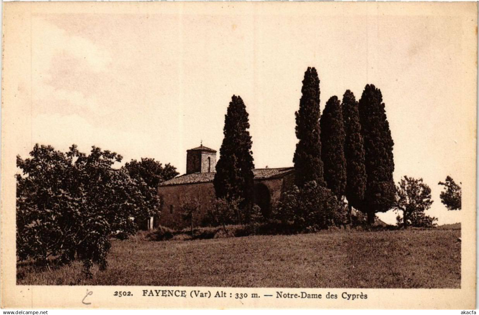CPA FAYENCE N-D. des Cypres (614140)
