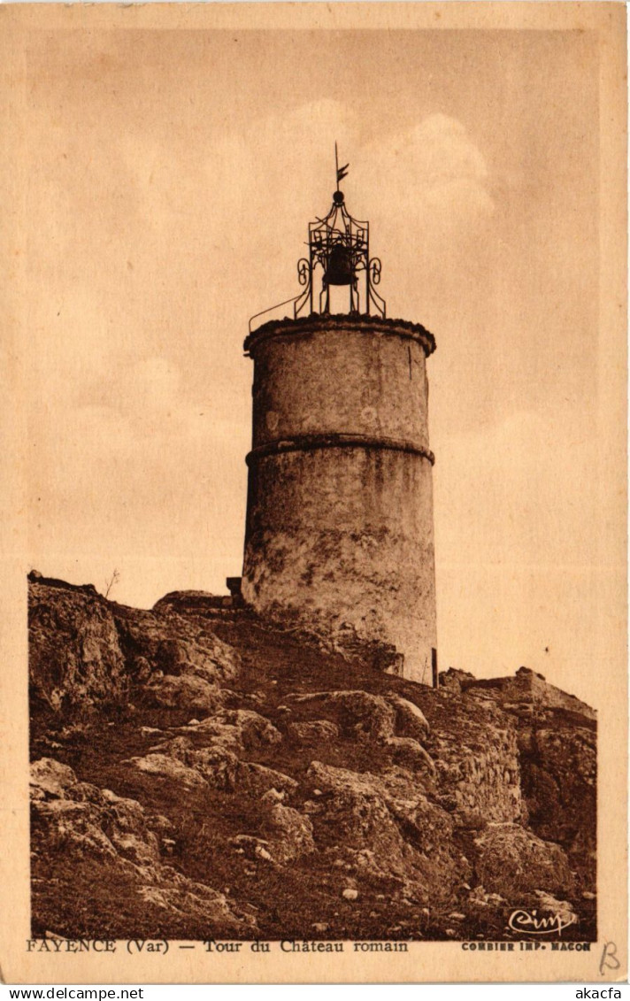 CPA FAYENCE - Tour du Chateau Romain (634999)