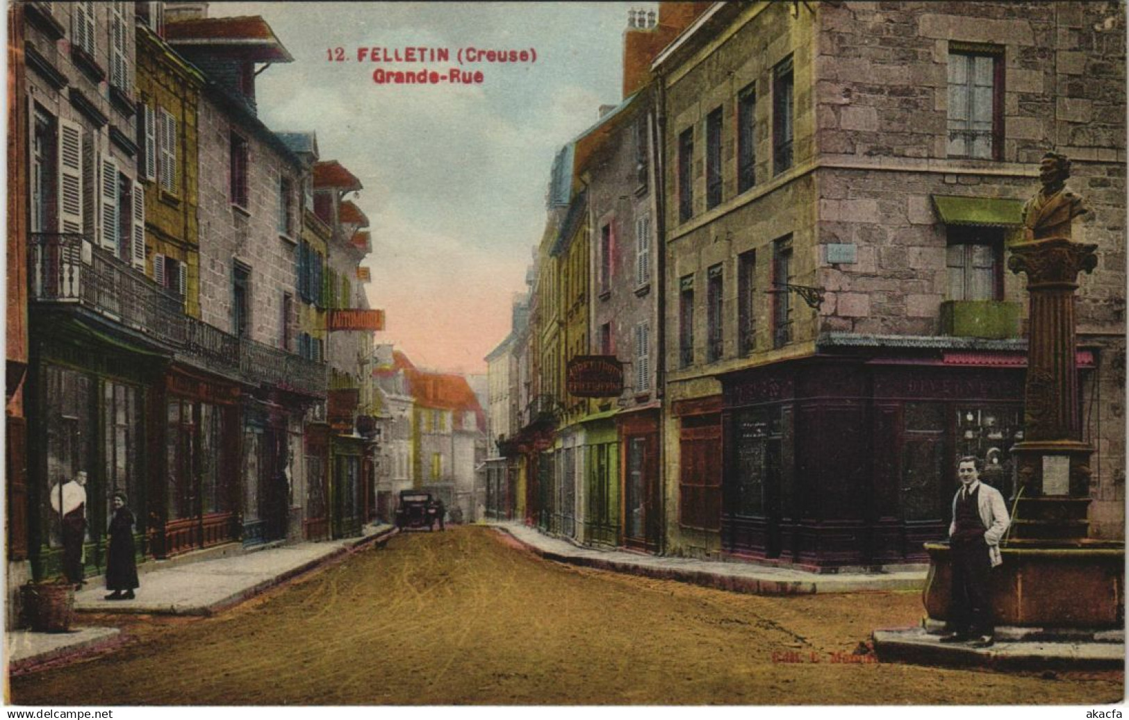 CPA FELLETIN Grande-Rue (1143971)