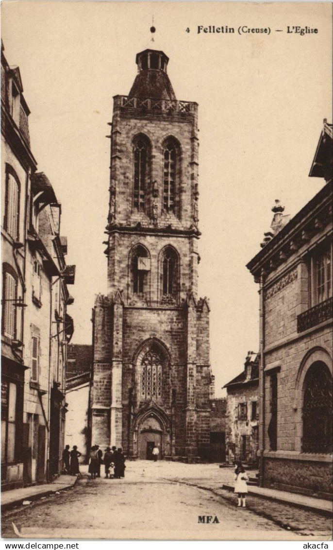 CPA FELLETIN L'Eglise (1143966)