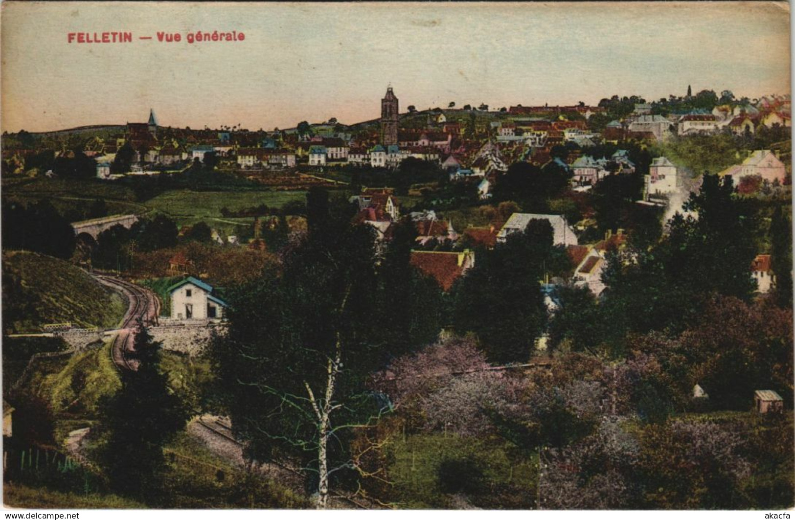 CPA FELLETIN Vue Generale (1143873)