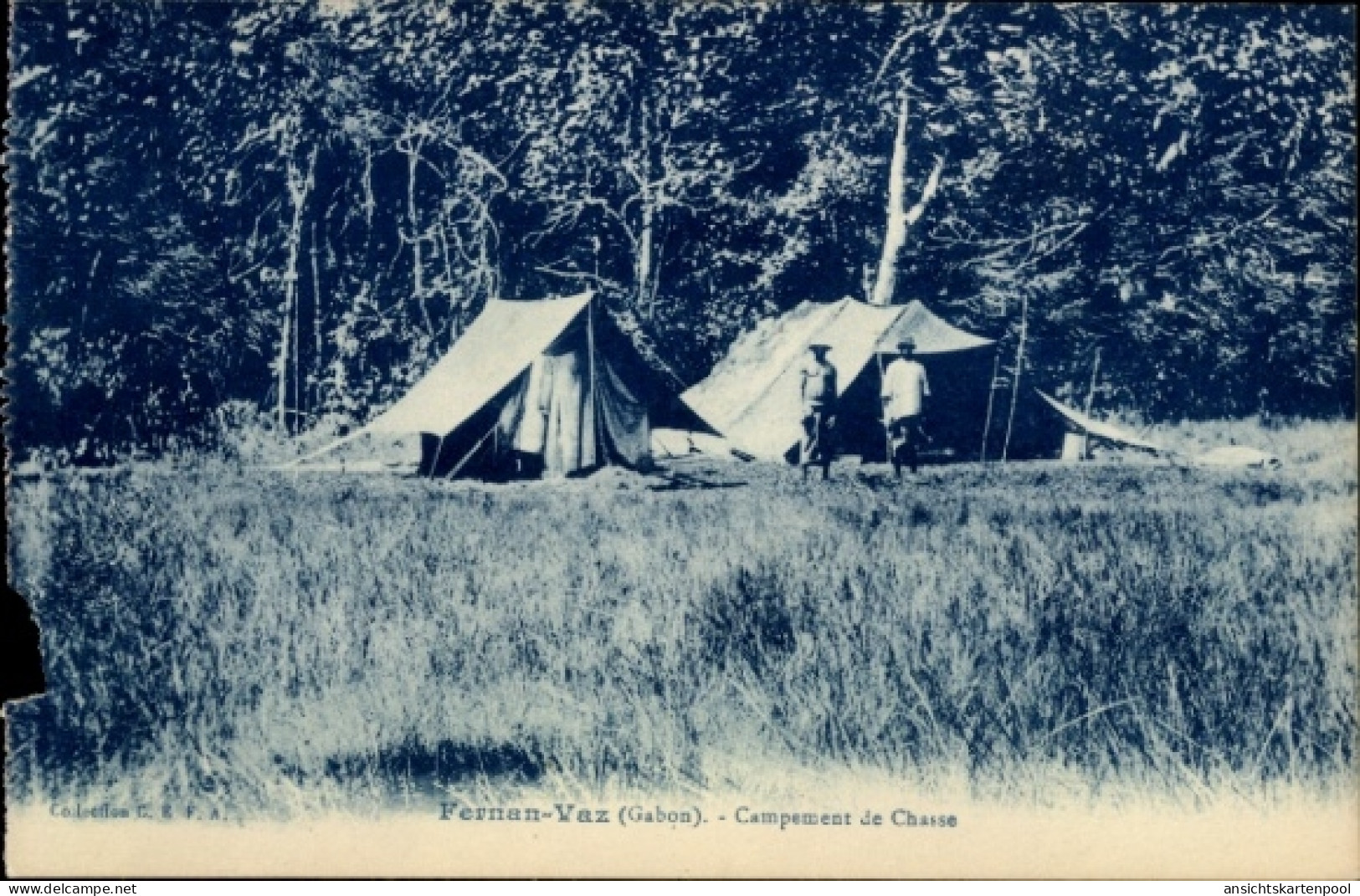 CPA Fernan Vaz Gabun, Jagdlager