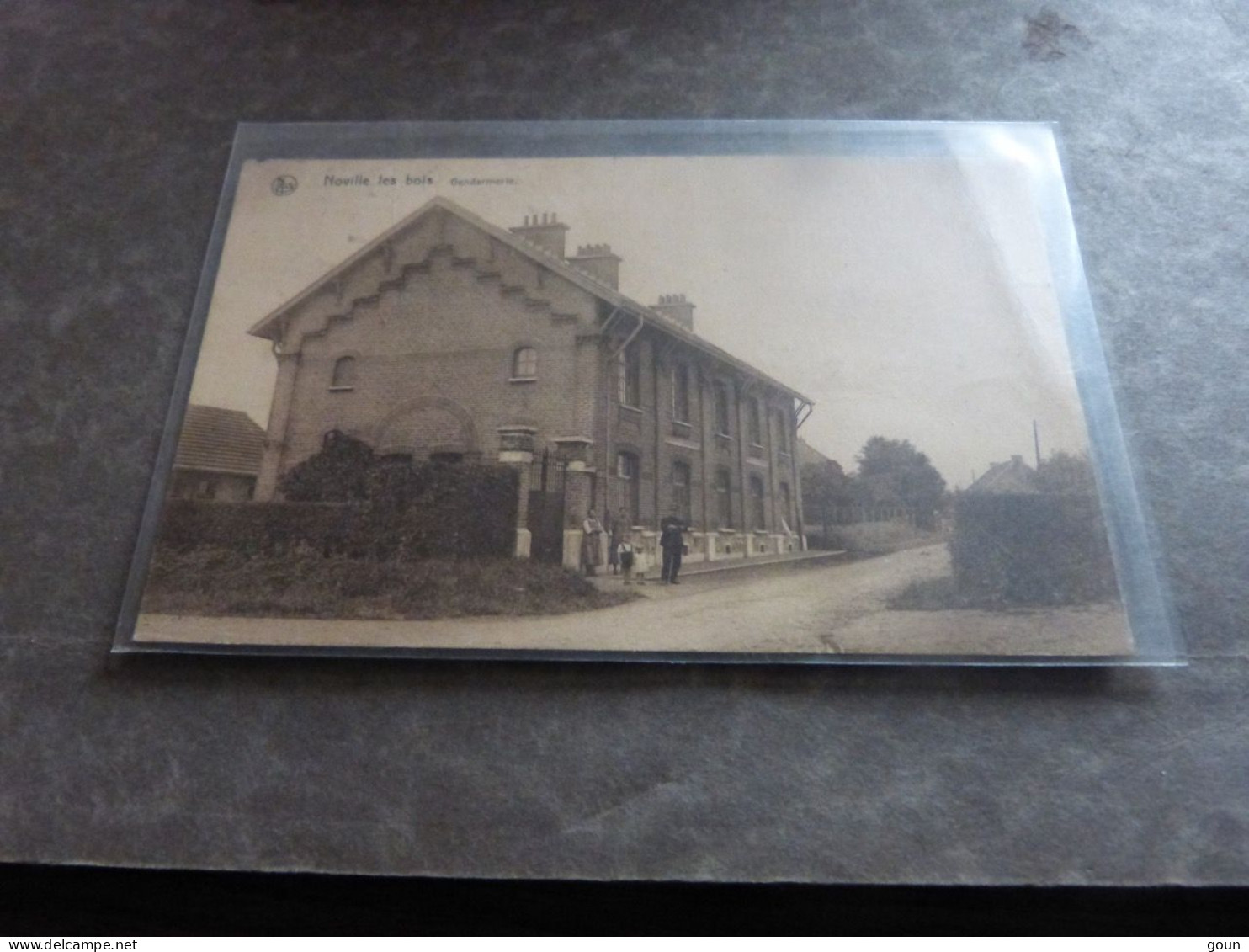 Cpa Fernelmont Noville Les Bois Gendarmerie