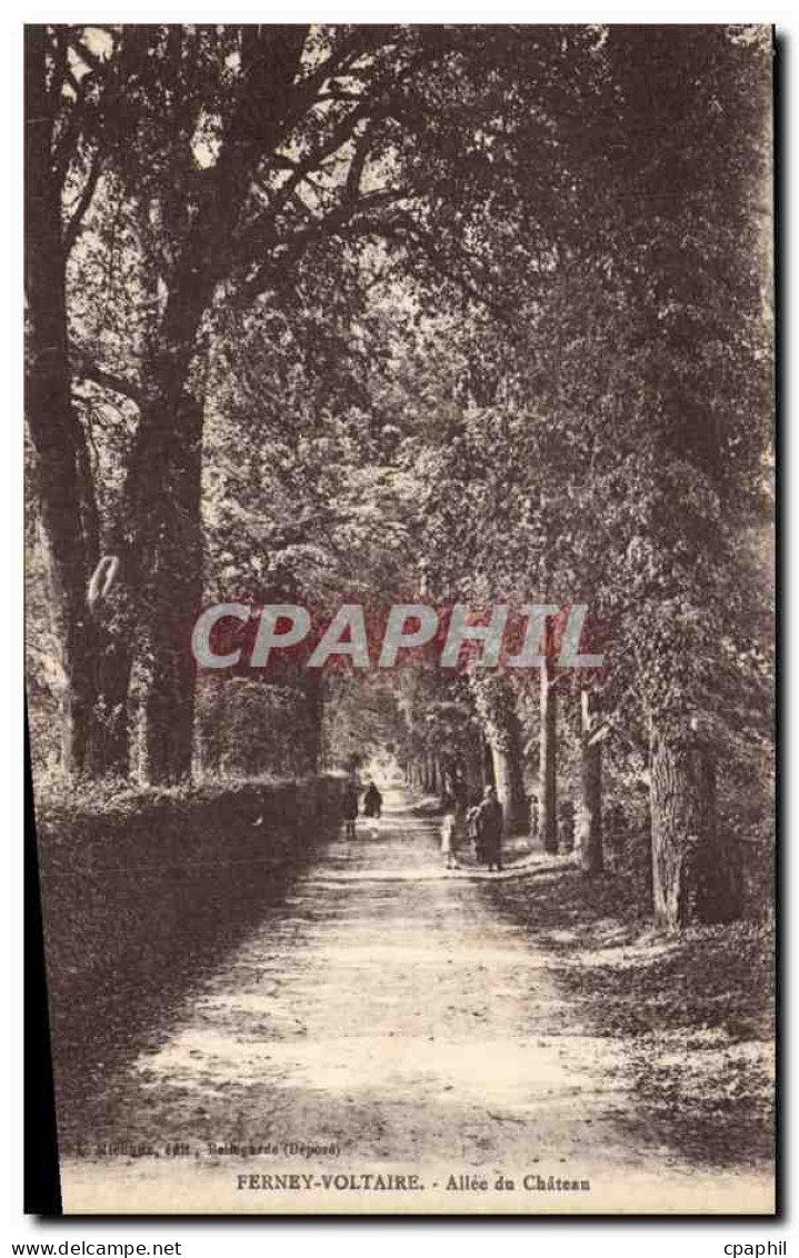 CPA Ferney Voltaire Allee du Chateau