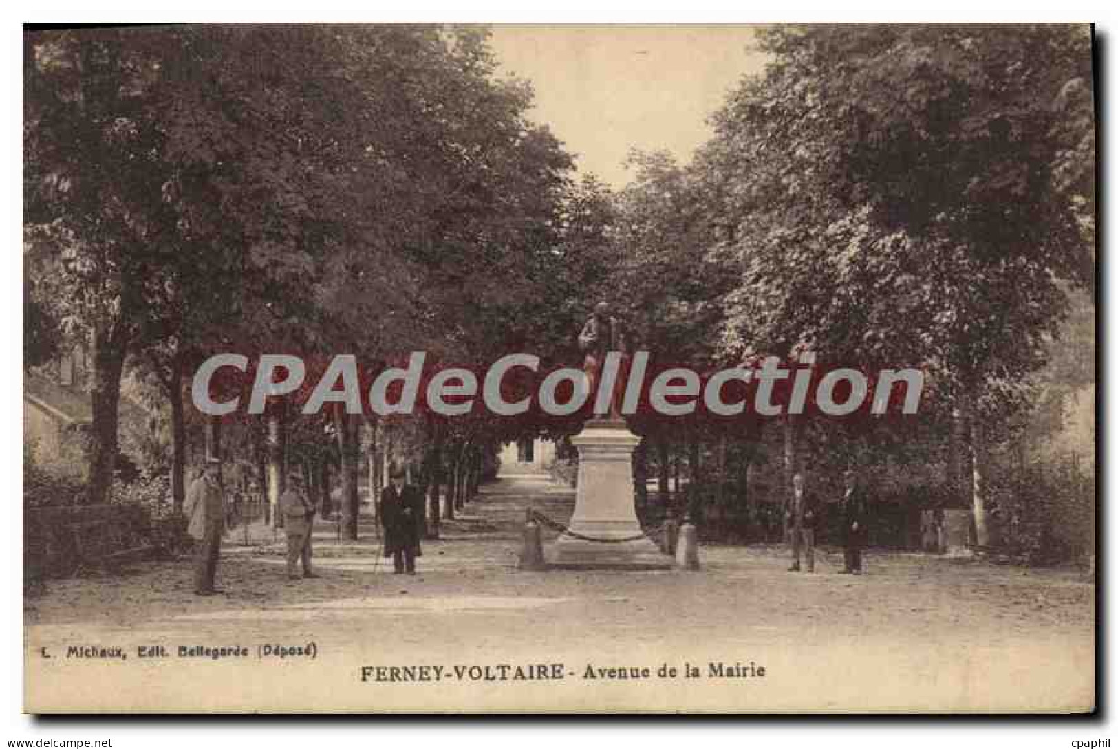 CPA Ferney Voltaire Avenue de la Mairie