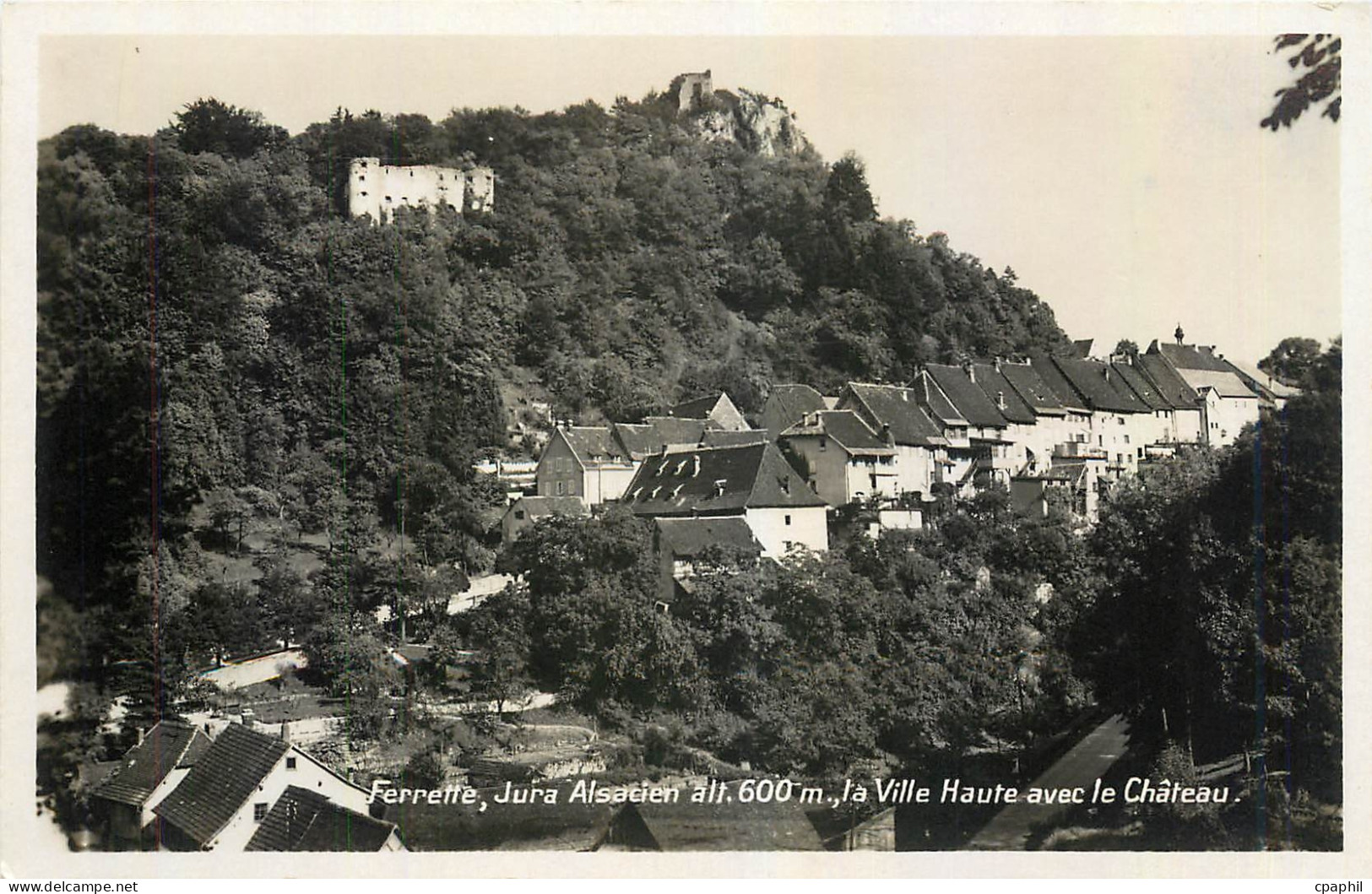 CPA Ferrette Jura Alsacien