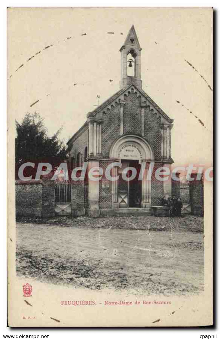 CPA Feuquieres Notre Dame de Bon Secours