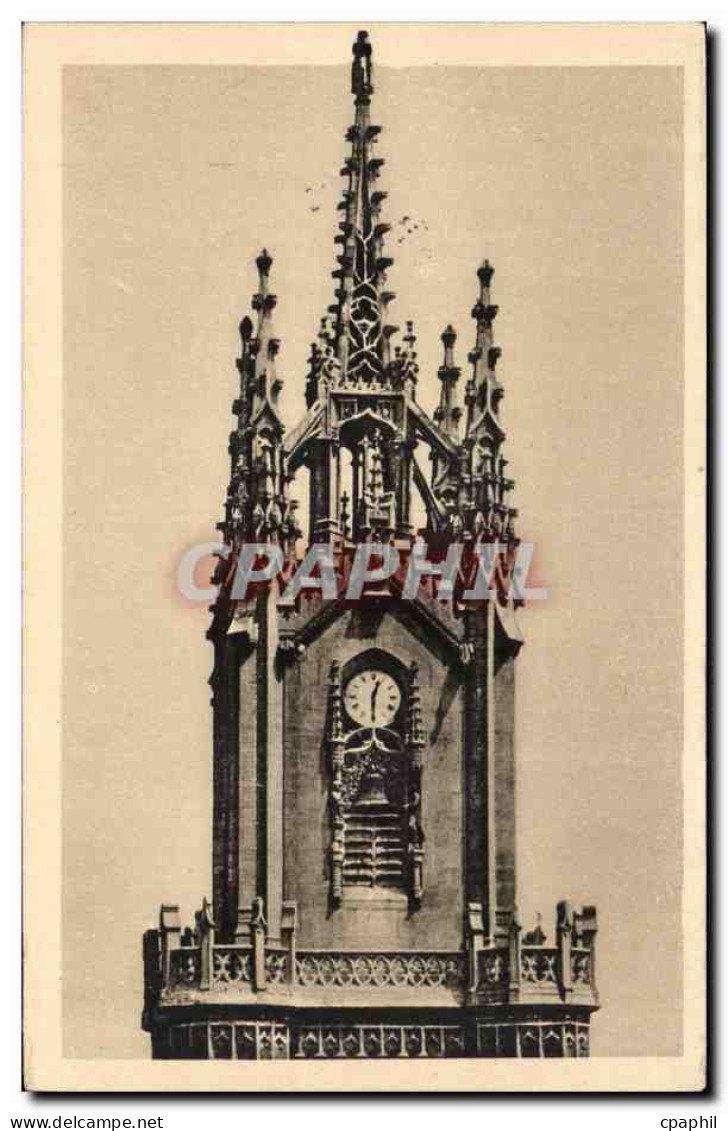 CPA Feurs Le clocher de l'eglise